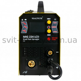 напівавтомат MAGNUM MIG/MAG 224 LCD DUAL PULS (Польща)
