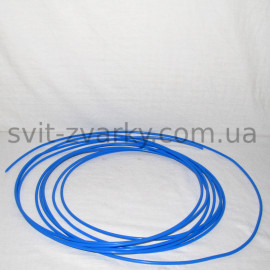 Тефлоновий канал синій для алюмінєвого дроту 0,8-1,0мм на метраж 